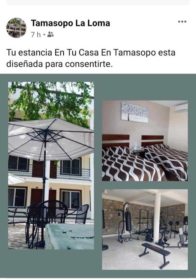 Hotel La Loma, Tu Casa En Tamasopo Kültér fotó